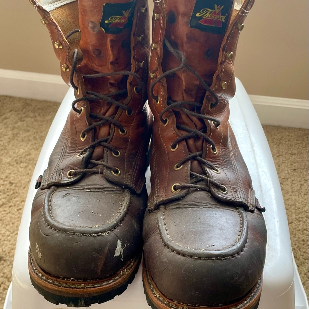 Men's Brown Leather Boots
